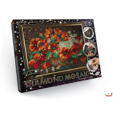 Алмазна живопис "DIAMOND MOSAIC", "Маки"
