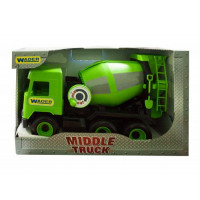 Бетономішалка "Middle truck" (зелена)