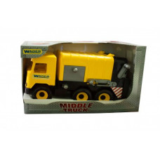 Сміттєвоз "Middle truck" (жовтий)