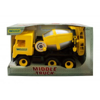 Бетономішалка "Middle truck" (жовта)