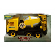 Бетономішалка "Middle truck" (жовта)