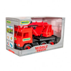 Автокран "Middle truck" (червоний)