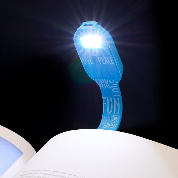 Закладка-ліхтарик Flexilight Rechargeable - Синій стиль
