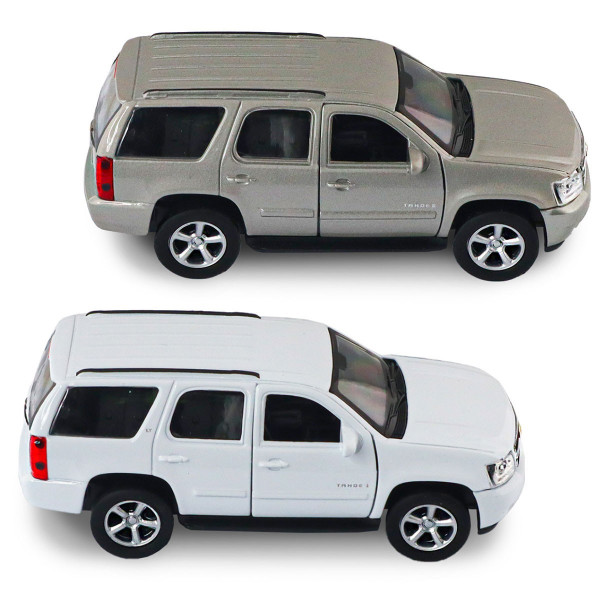 Автомодель - Chevrolet Tahoe 2008 (білий, сірий)