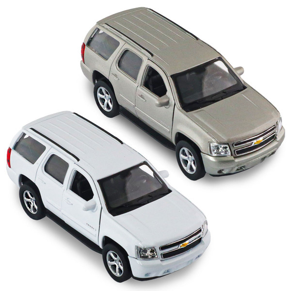 Автомодель - Chevrolet Tahoe 2008 (білий, сірий)