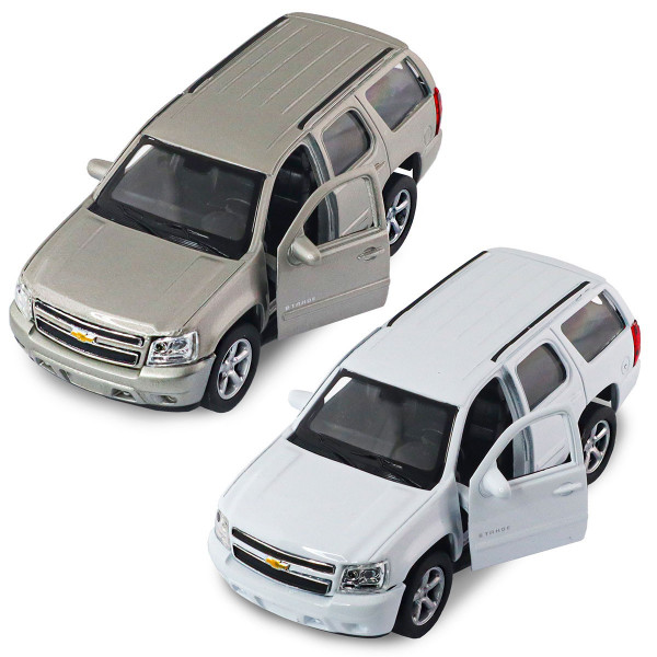 Автомодель - Chevrolet Tahoe 2008 (білий, сірий)