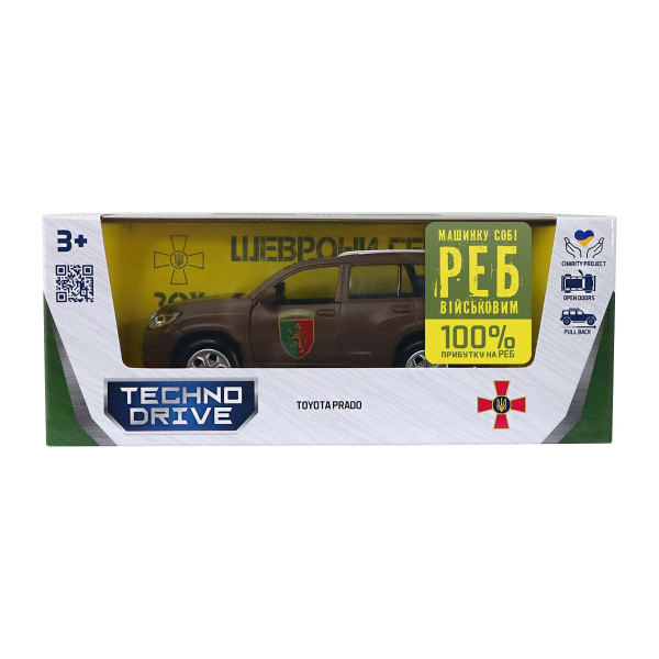 Автомодель серії Шеврони Героїв - Toyota Prado - 24 ОМБр