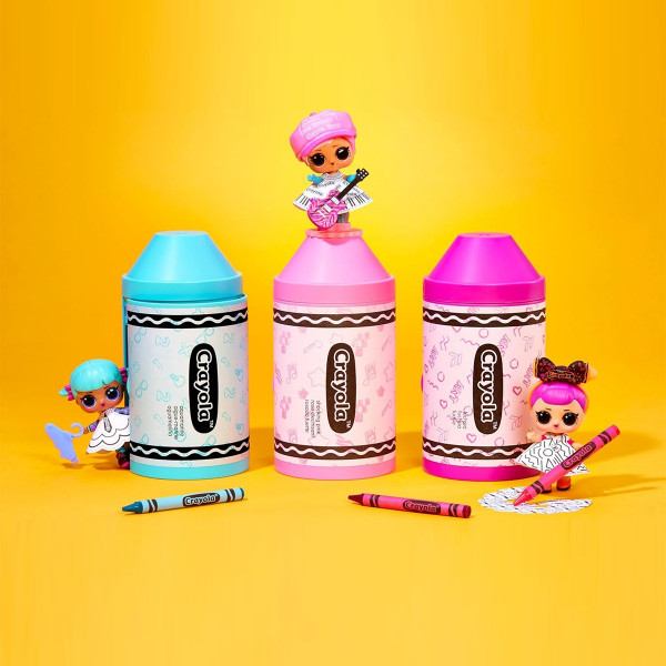 Ігровий набір із лялькою L.O.L. SURPRISE! "Crayola" – Кольоринки"