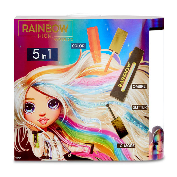 Лялька Rainbow High – Стильна зачіска (з аксесуарами)