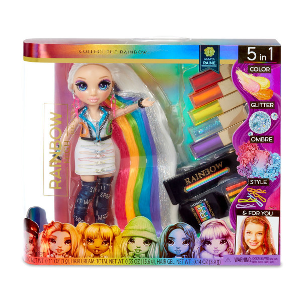Лялька Rainbow High – Стильна зачіска (з аксесуарами)