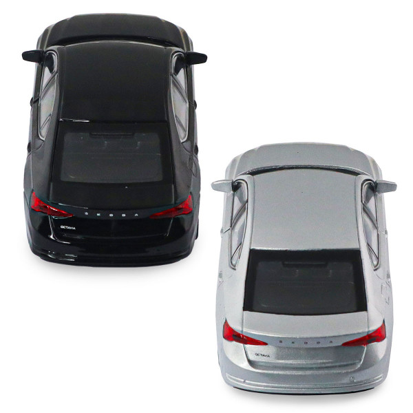Автомодель - Skoda Octavia (чорний, сріблястий)