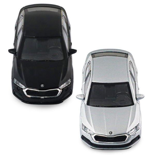 Автомодель - Skoda Octavia (чорний, сріблястий)