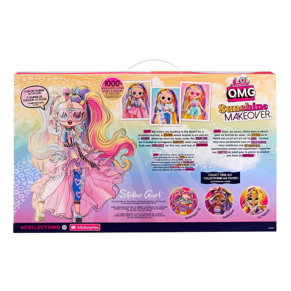 Ігровий набір з лялькою L.O.L. Surprise! серії O.M.G. Sunshine Makeover – Великий сюрприз