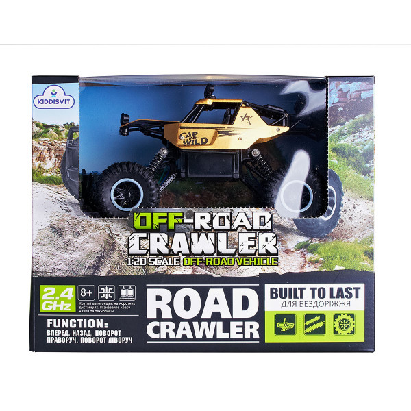 Автомобіль Off-Road Crawler З Р/К - Car Vs Wild (Золотий)