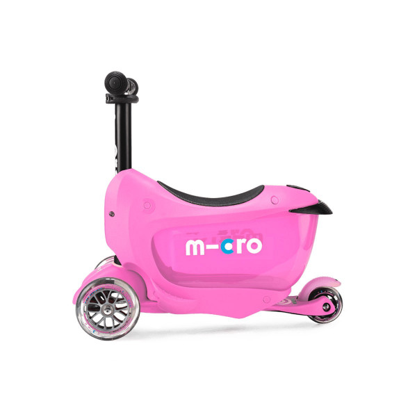 Самокат Micro серії Mini2go Deluxe Plus - Рожевий