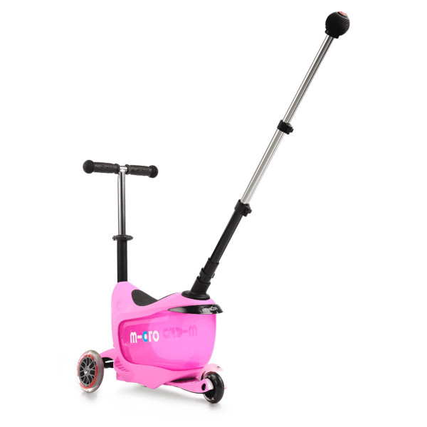 Самокат Micro серії Mini2go Deluxe Plus - Рожевий