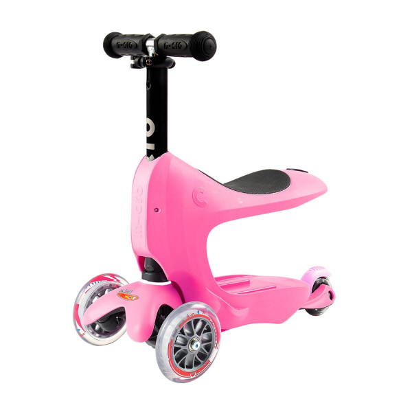 Самокат Micro серії Mini2go Deluxe Plus - Рожевий