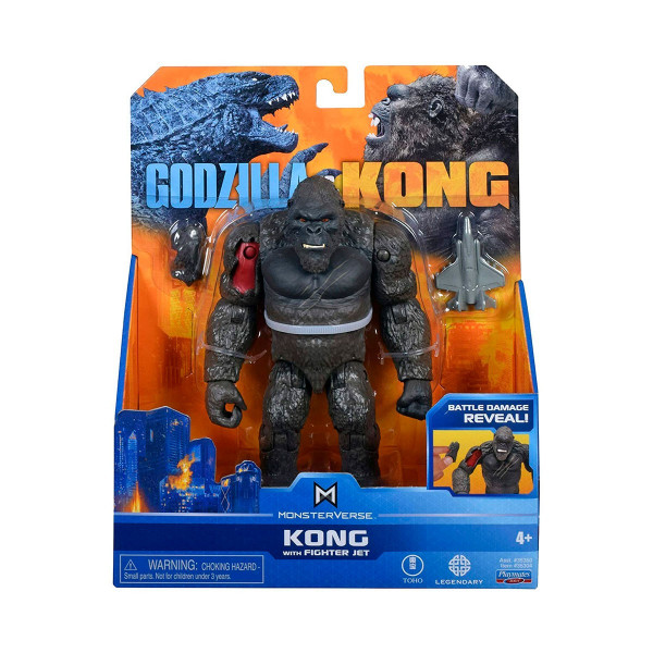 Фігурка Godzilla vs. Kong – Конг з винищувачем