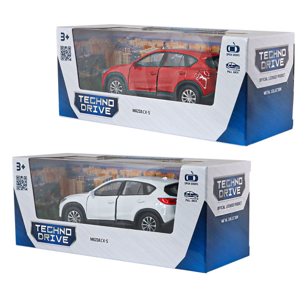 Автомодель - Mazda CX-5 (червоний, білий)