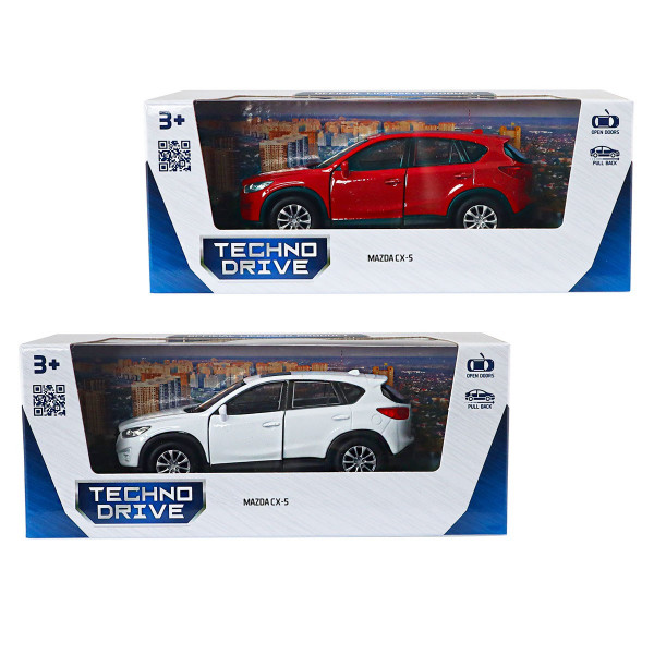 Автомодель - Mazda CX-5 (червоний, білий)