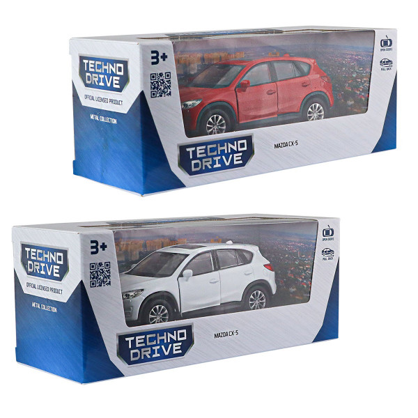 Автомодель - Mazda CX-5 (червоний, білий)