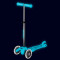 Самокат Micro серії Mini Deluxe Glow LED – Льодовик Аква