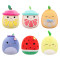 М'яка іграшка-сюрприз Squishmallows – Веселі фруктики (13 cм)
