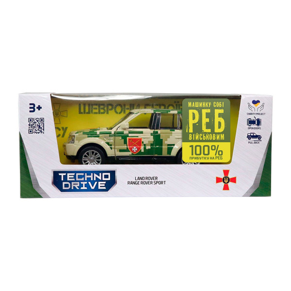 Автомодель серії Шеврони Героїв - Land Rover Range Rover Sport - ОК Захід