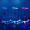 Самокат Micro серії Mini Deluxe Glow LED – Арктичний синій