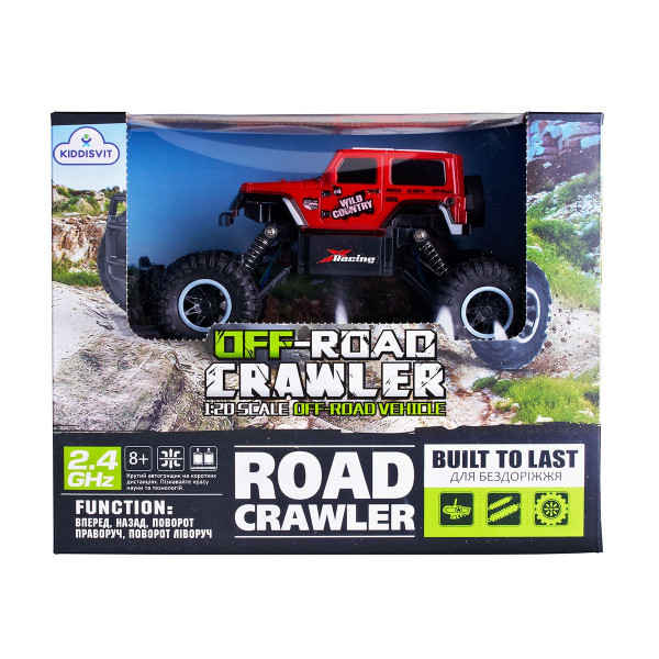 Автомобіль Off-Road Crawler З Р/К -  Wild Country (Червоний)