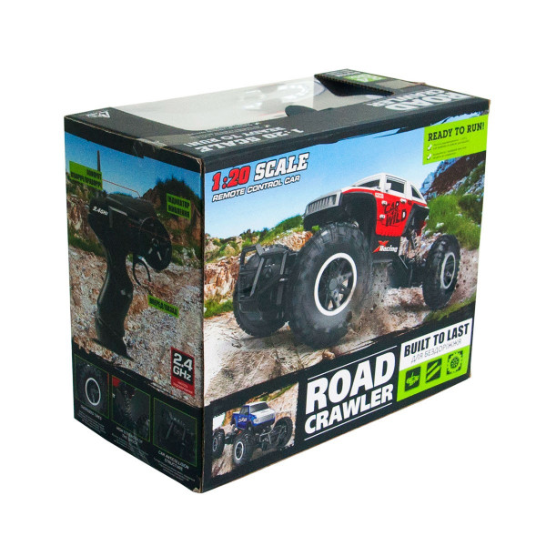 Автомобіль Off-Road Crawler З Р/К -  Wild Country (Червоний)