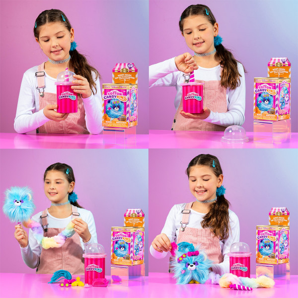 М'яка іграшка-сюрприз Cotton Candykins W2 – Пухнастий улюбленець