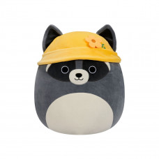 Мʼяка іграшка "Squishmallows: Єнот Роккі",13 см