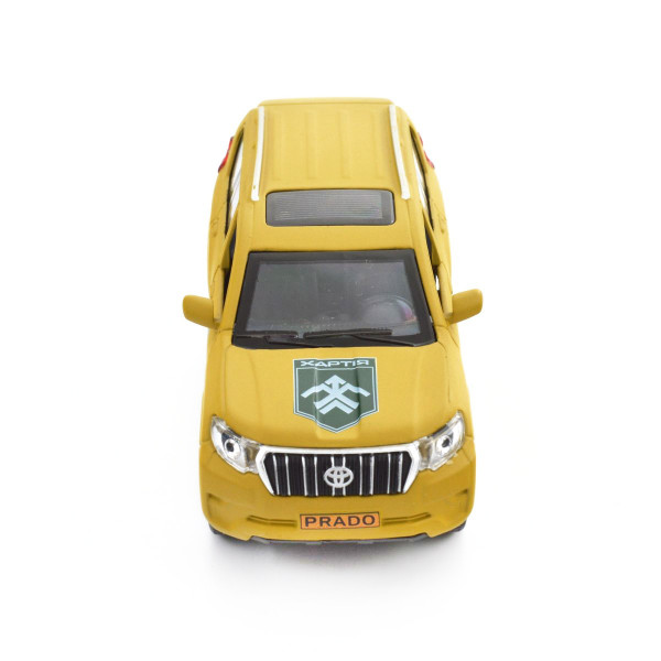Машинка металева "Шеврони Героїв – TOYOTA PRADO – ХАРТІЯ"