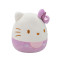 М'яка іграшка Squishmallows – Хелоу Кітті в пурпуровому (20 cm)
