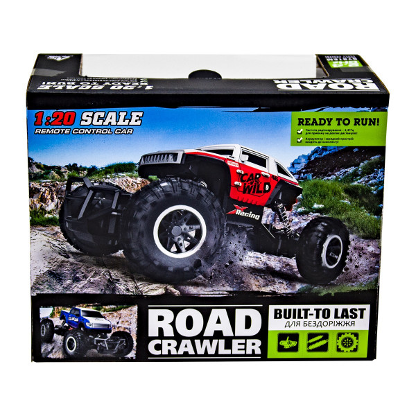 Автомобіль Off-Road Crawler З Р/К - Car Vs Wild (Червоний)