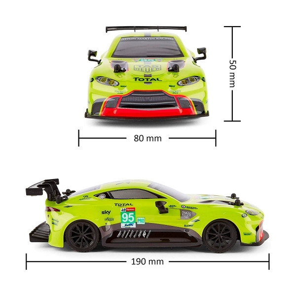 Автомобіль KS Drive на р/к - Aston Martin New Vantage GTE (1:24, 2.4Ghz, зелений)