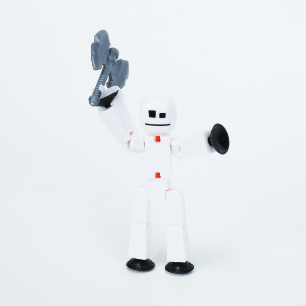 Ігровий набір для анімаційної творчості STIKBOT - ЗБРОЄНОСЕЦЬ (1 фіг., аксесуари)