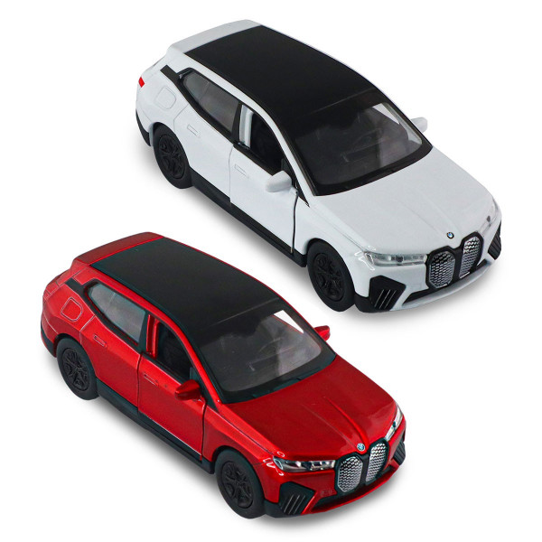 Автомодель - BMW iX (червоний, білий)