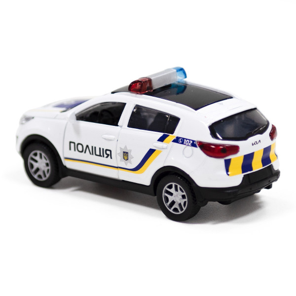 Машинка металева "Kia Sportage R Поліція"