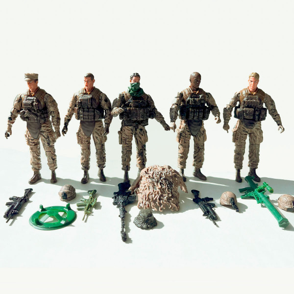 Ігровий набір фігурок солдатів ELITE FORCE  — РОЗВІДКА (5 фігурок, аксес.)