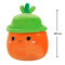 М'яка іграшка Squishmallows - Морквина Кароліна в капелюсі (19 cm)
