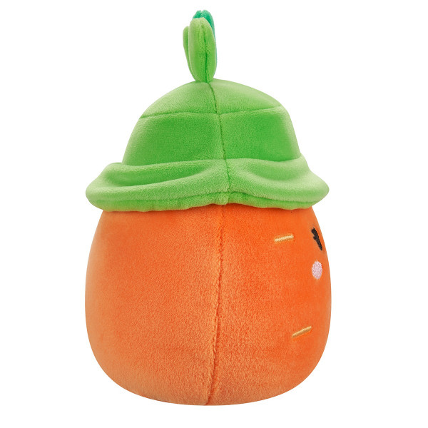 М'яка іграшка Squishmallows - Морквина Кароліна в капелюсі (19 cm)