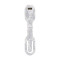 Закладка-ліхтарик Flexilight Rechargeable - Білі квіти