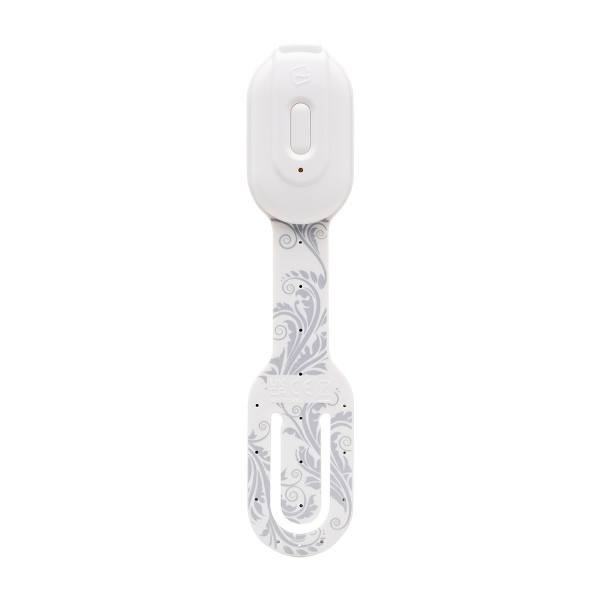 Закладка-ліхтарик Flexilight Rechargeable - Білі квіти