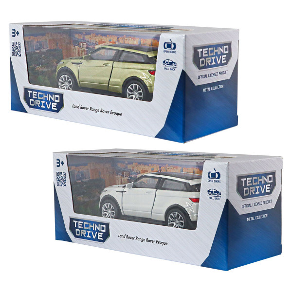 Автомодель - Land Rover Range Rover Evoque (білий, зелений)