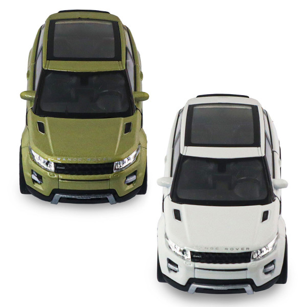 Автомодель - Land Rover Range Rover Evoque (білий, зелений)