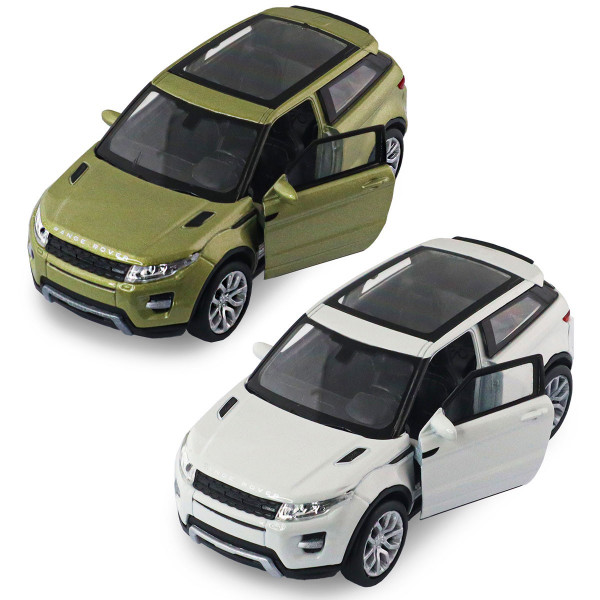 Автомодель - Land Rover Range Rover Evoque (білий, зелений)