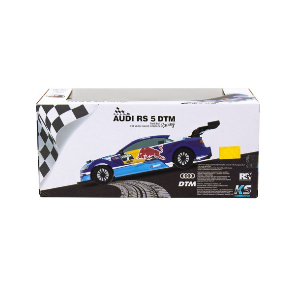 Автомобіль KS Drive на р/к - Audi RS 5 DTM Red Bull (1:24, 2.4Ghz, блакитний)