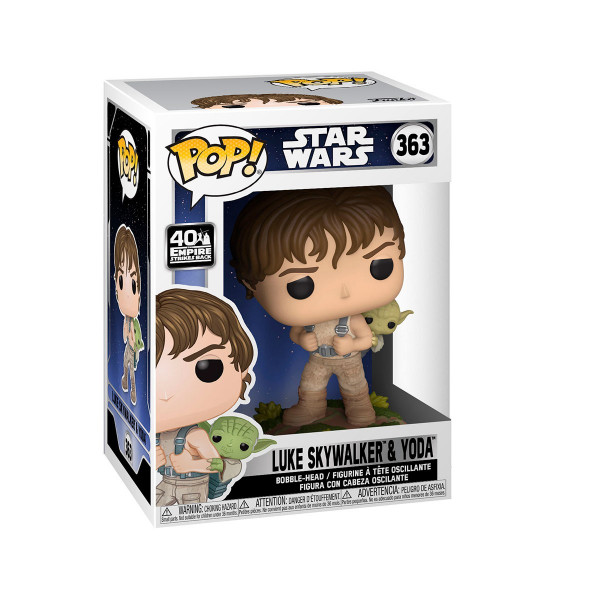 Ігрова фігурка Funko POP! серії "Зоряні війни" - Люк Скайвокер і Йода